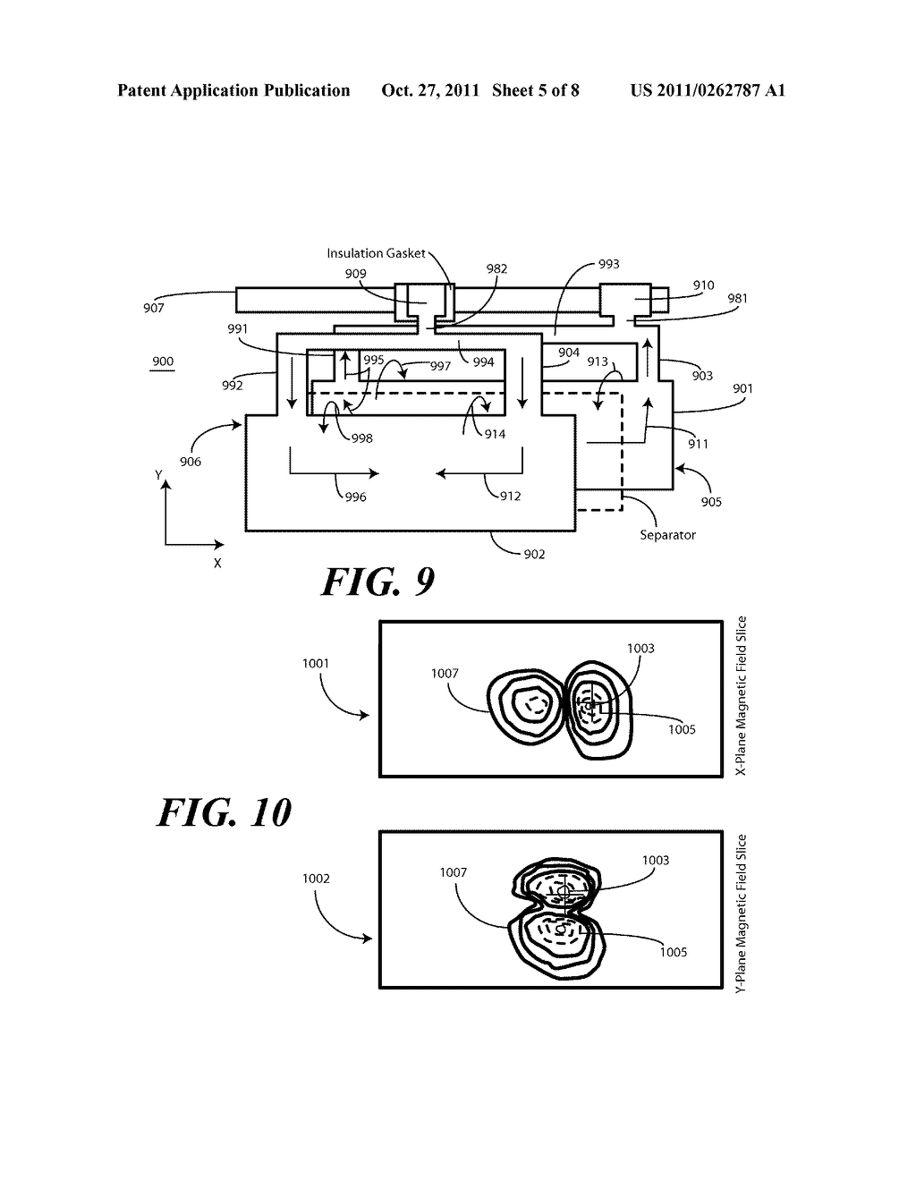 Electrochemical Cell with Reduced Magnetic Field Emission and     Corresponding Devices - diagram, schematic, and image 06