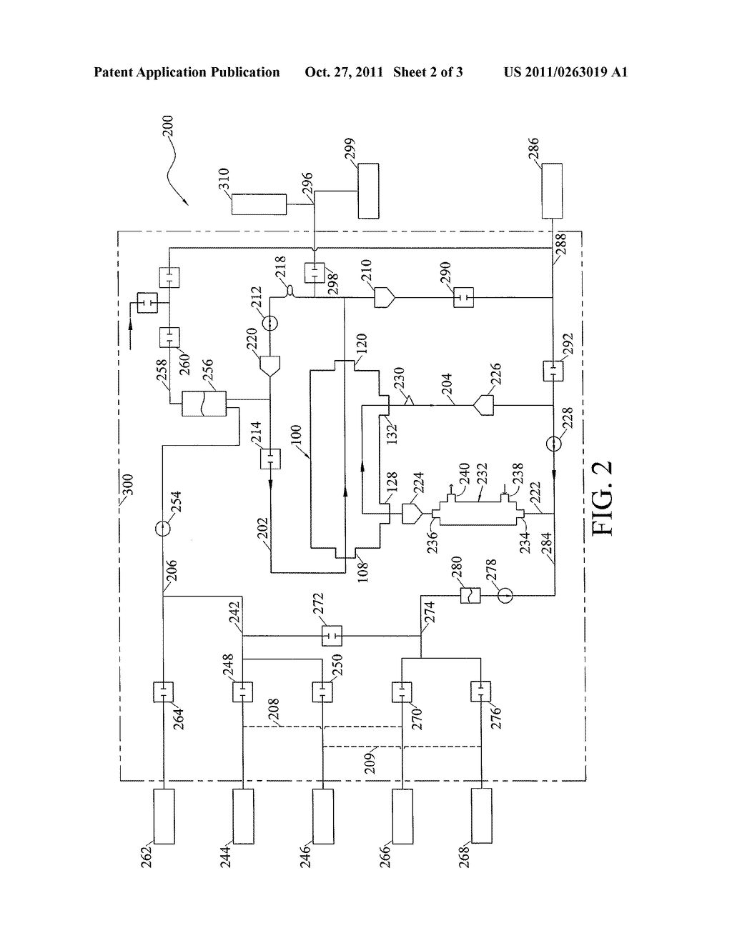 Method of Reseeding Adherent Cells Grown in a Hollow Fiber Bioreactor     System - diagram, schematic, and image 03