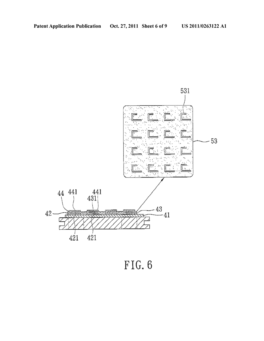 Method For Making A Laminated Chip And Method For Aligning a Lithographic     Mask - diagram, schematic, and image 07