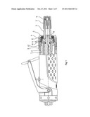 HAND HELD MACHINE FOR GRINDING AND LIKE OPERATIONS diagram and image