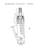 HAND HELD MACHINE FOR GRINDING AND LIKE OPERATIONS diagram and image