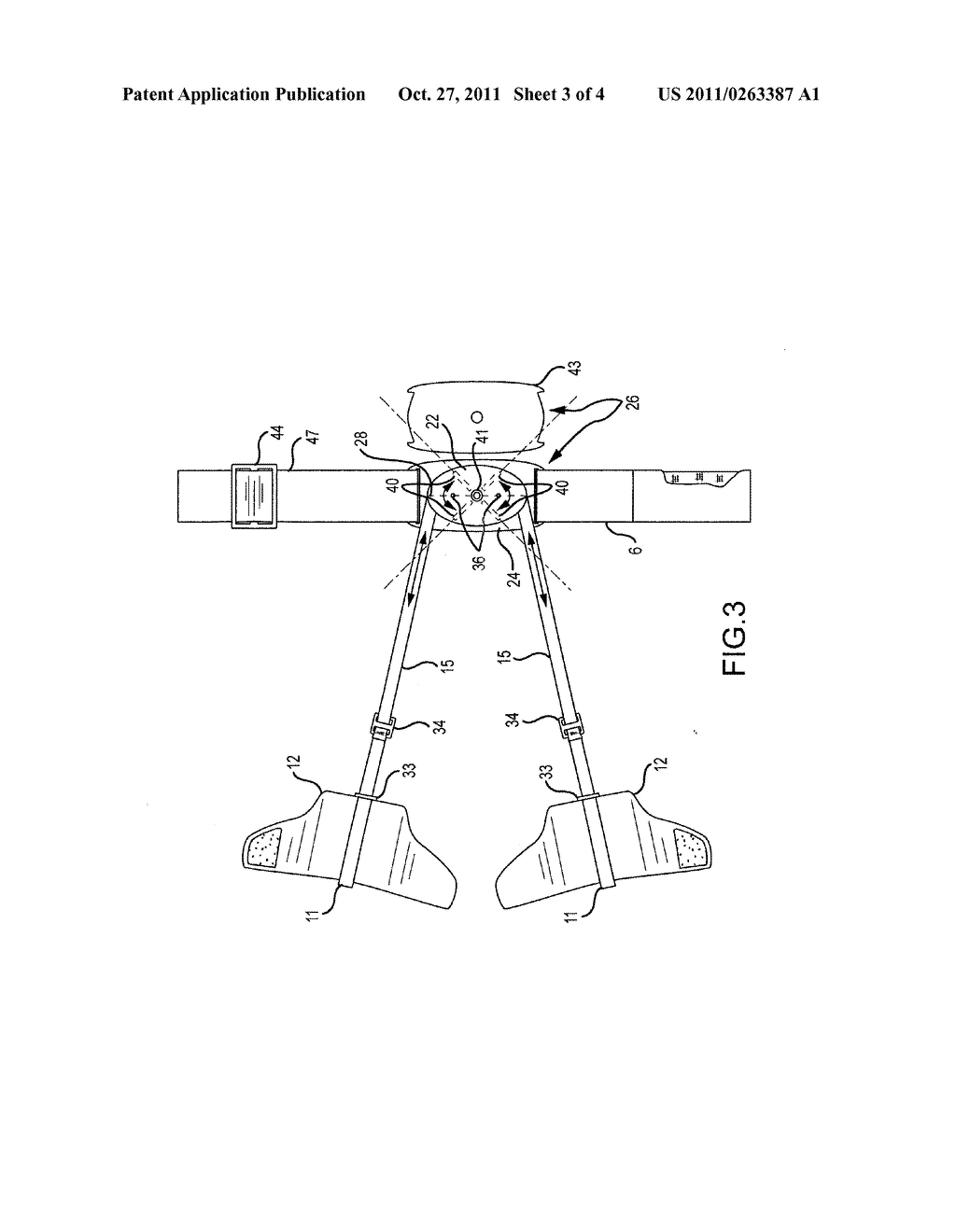 Swim Training Harness - diagram, schematic, and image 04