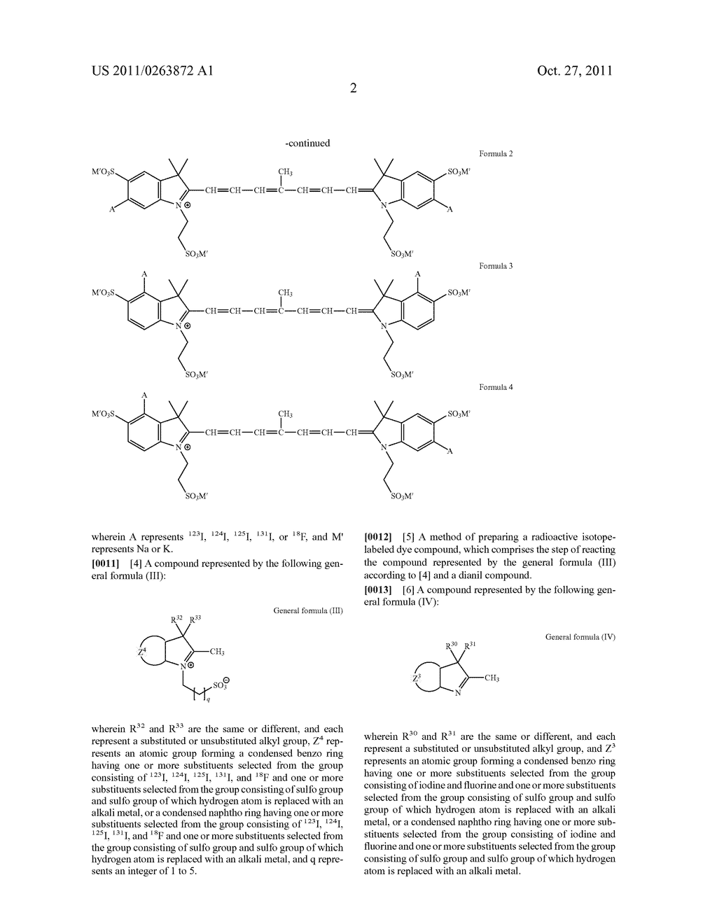 RADIOACTIVE ISOTOPE-LABELED DYE COMPOUND - diagram, schematic, and image 03