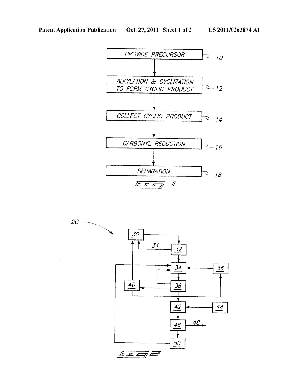 Process for Producing Cyclic Compounds - diagram, schematic, and image 02
