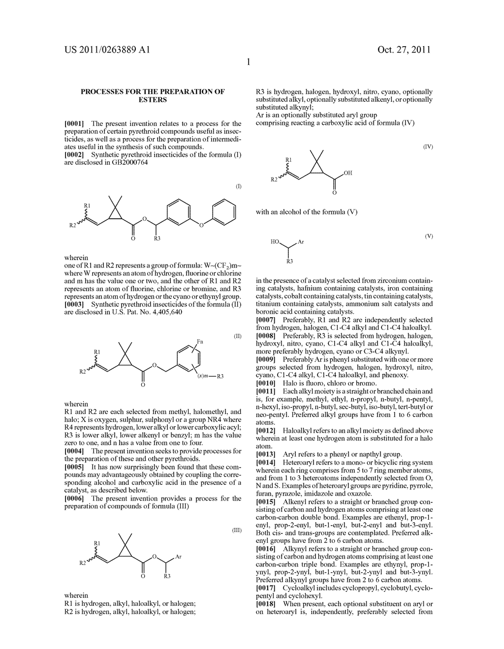 PROCESSES FOR THE PREPARATION OF ESTERS - diagram, schematic, and image 02