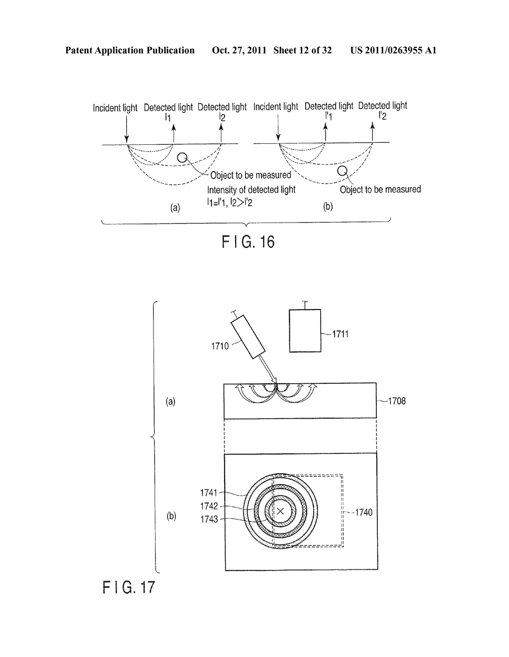 Internal Observation Device for Object having Light Scattering Properties,     Internal Body Observation Device, Endoscope for Internal Observation and     Internal Observation Method - diagram, schematic, and image 13