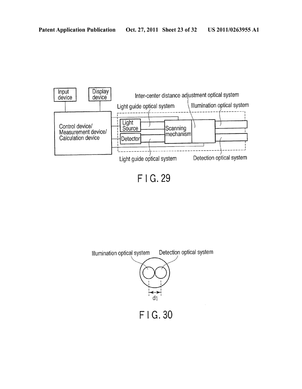 Internal Observation Device for Object having Light Scattering Properties,     Internal Body Observation Device, Endoscope for Internal Observation and     Internal Observation Method - diagram, schematic, and image 24