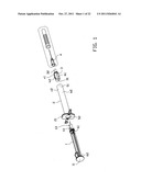 HYPODERMIC SYRINGE WITH RETRACTABLE NEEDLE diagram and image