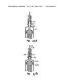 HYPODERMIC SYRINGE WITH RETRACTABLE NEEDLE diagram and image