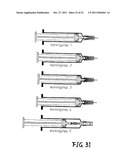 HYPODERMIC SYRINGE WITH RETRACTABLE NEEDLE diagram and image