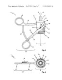 APPARATUS FOR INSERTING CATHETERS OR ENDOSCOPIC DEVICES INTO A BODY CAVITY diagram and image