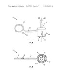 APPARATUS FOR INSERTING CATHETERS OR ENDOSCOPIC DEVICES INTO A BODY CAVITY diagram and image