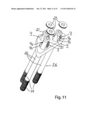 DEVICE FOR FIXATION OF BONE FRAGMENTS AT BONE FRACTURES diagram and image