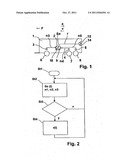 METHOD FOR DETERMINING A TRAVEL DIRECTION AND CONTROL DEVICE FOR A VEHICLE     SYSTEM diagram and image