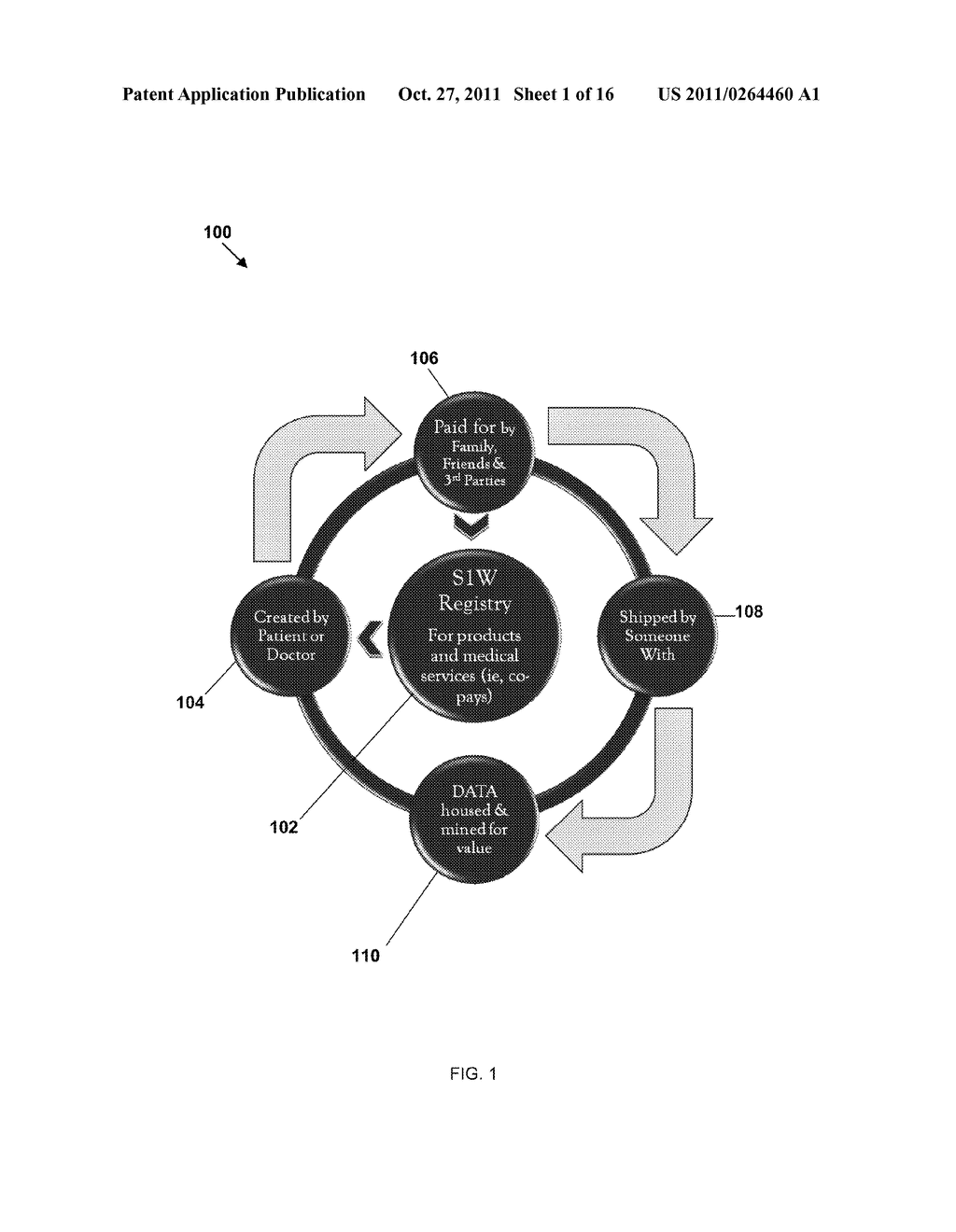 SYSTEM AND METHOD FOR PROVIDING A SECURE REGISTRY FOR HEALTHCARE RELATED     PRODUCTS AND SERVICES - diagram, schematic, and image 02