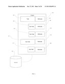 SYSTEM AND METHOD FOR TASK MANAGEMENT WITH SUB-PORTIONS diagram and image