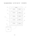 SYSTEM AND METHOD FOR TASK MANAGEMENT WITH SUB-PORTIONS diagram and image