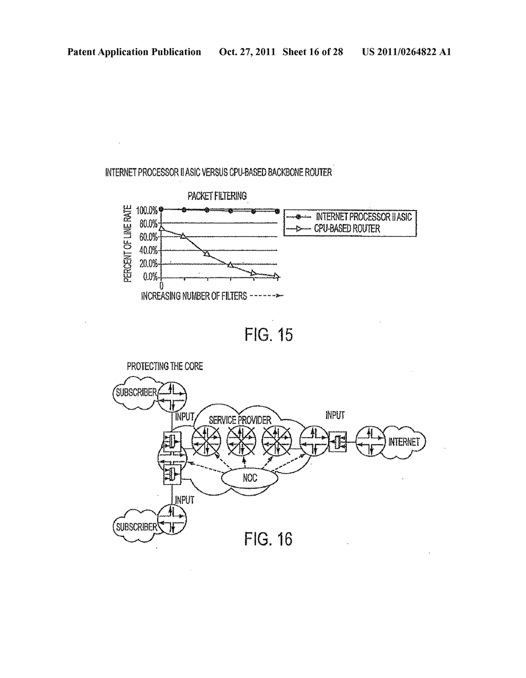 FILTERING AND ROUTE LOOKUP IN A SWITCHING DEVICE - diagram, schematic, and image 17