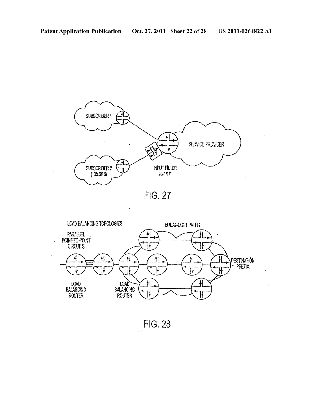 FILTERING AND ROUTE LOOKUP IN A SWITCHING DEVICE - diagram, schematic, and image 23