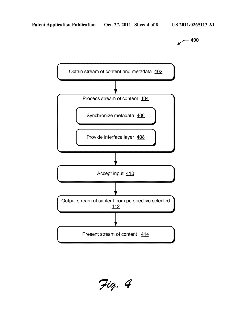 Customizing Streaming Content Presentation - diagram, schematic, and image 05