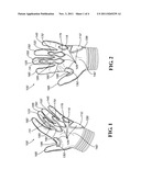 ANTI-SHOCK BATTING GLOVES diagram and image