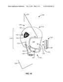 SPORTS TYPE HELMET INTEGRATABLE WITH SMOKE DETECTOR diagram and image