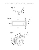 DEVICE FOR THE ARTICULATED CONNECTION OF A WIPER BLADE TO A WIPER ARM OF A     WINDSHIELD WIPER diagram and image