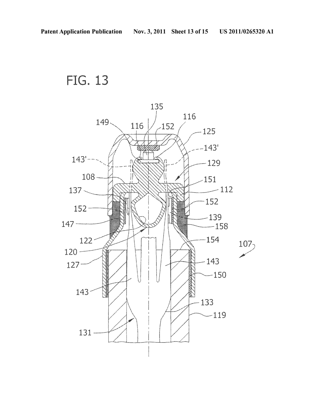 Electronic Thermometer with Flex Circuit Location - diagram, schematic, and image 14