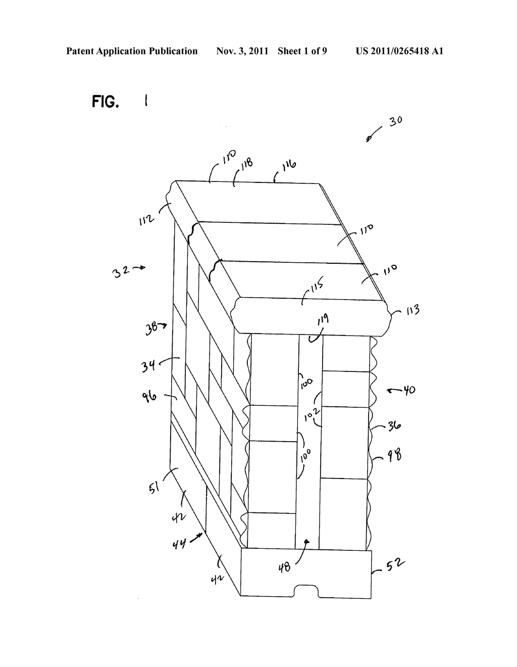 FREE-STANDING WALL ARRANGEMENT AND METHODS - diagram, schematic, and image 02