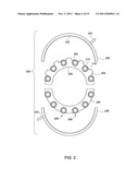 APPARATUS FOR ACTUATING FASTENERS ARRANGED IN RESTRICTED PERIPHERAL     CONFIGURATION diagram and image