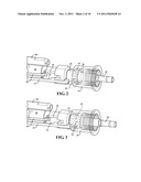 CHAMBER INSERT LOCK INSTALLED WITHIN AN AR-15/16 BARREL EXTENSION FOR     LOCATING AND REDUCING MOVEMENT OF AN ASSOCIATED SUB CALIBER ACTION diagram and image