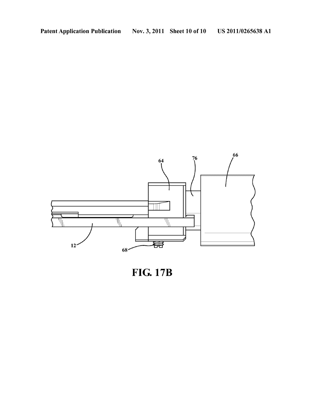 CHAMBER INSERT LOCK INSTALLED WITHIN AN AR-15/16 BARREL EXTENSION FOR     LOCATING AND REDUCING MOVEMENT OF AN ASSOCIATED SUB CALIBER ACTION - diagram, schematic, and image 11