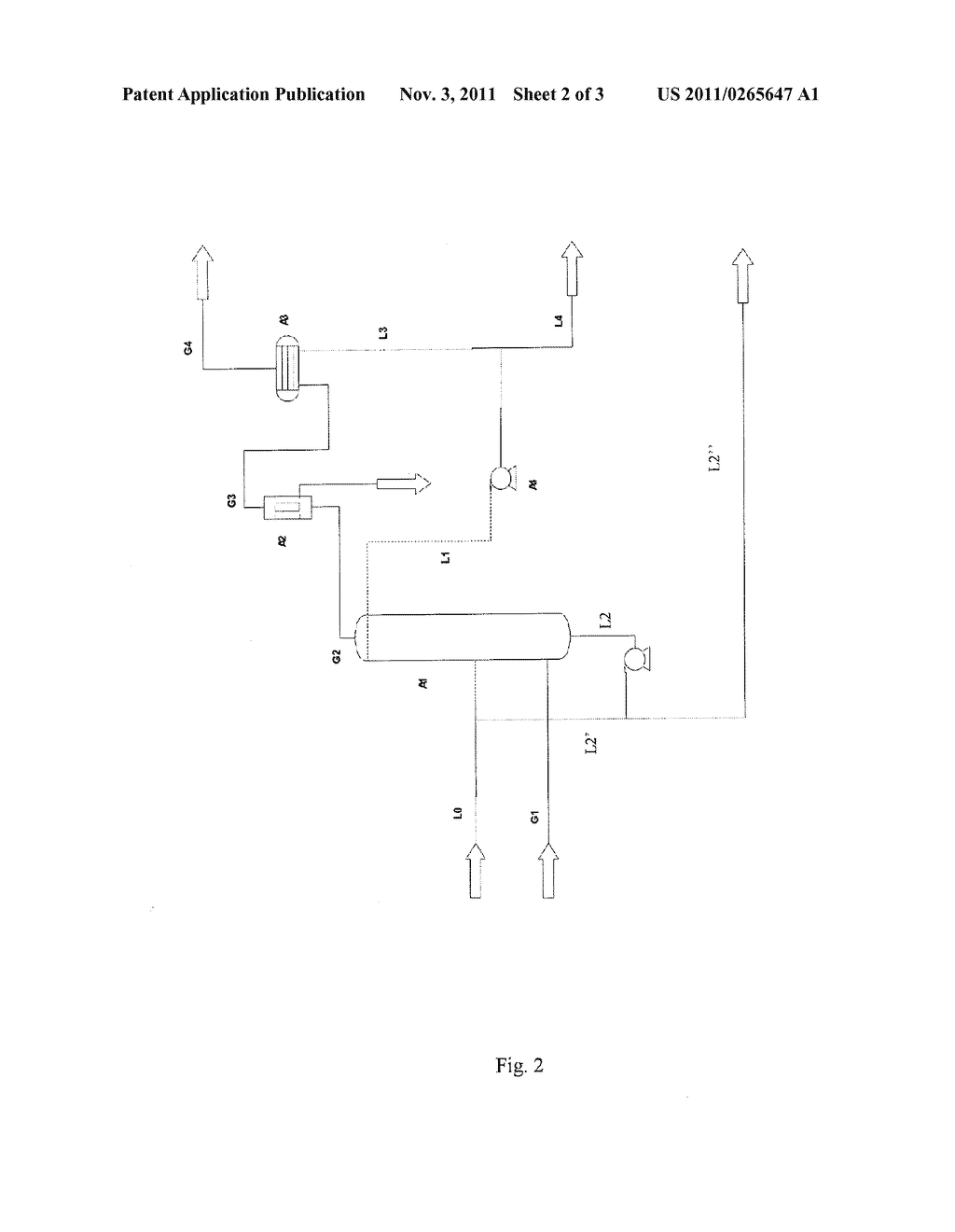 METHOD FOR PURIFICATION OF CARBON DIOXIDE USING LIQUID CARBON DIOXIDE - diagram, schematic, and image 03