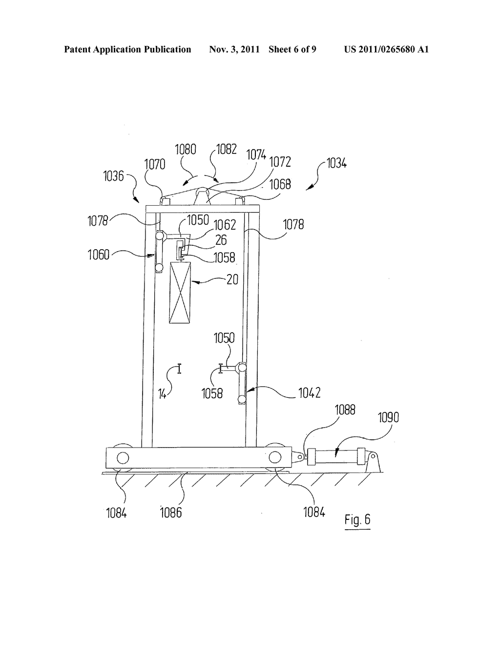 Device for Transferring Articles and Conveyor System Comprising Said     Device - diagram, schematic, and image 07