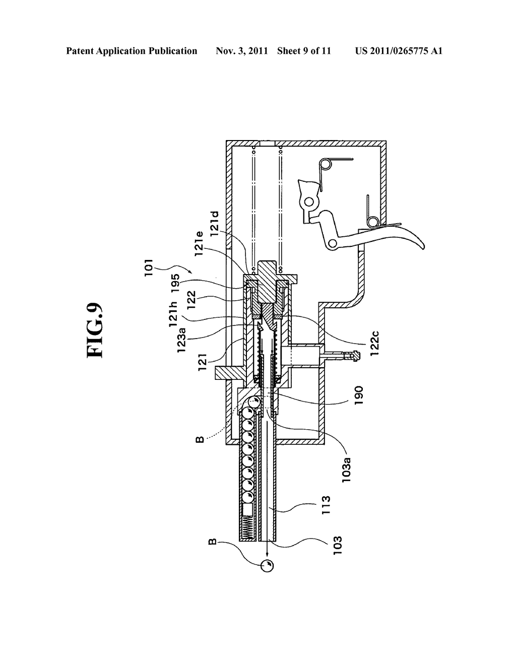 Toy gun - diagram, schematic, and image 10