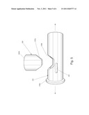 PAINTBALL MARKER WITH ABILITY TO DISCHARGE DIFFERENT SIZED PROJECTILES diagram and image