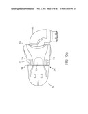 ERGONOMIC AND ADJUSTABLE RESPIRATORY MASK ASSEMBLY WITH ELBOW ASSEMBLY diagram and image