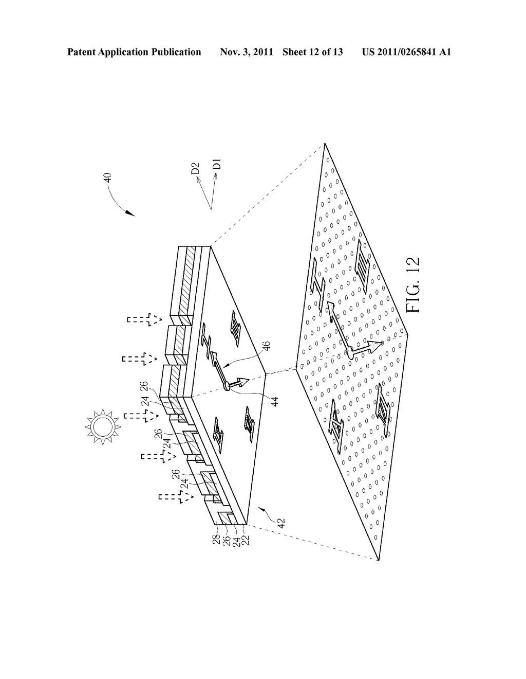 SEE-THROUGH SOLAR BATTERY MODULE AND MANUFACTURING METHOD THEREOF - diagram, schematic, and image 13