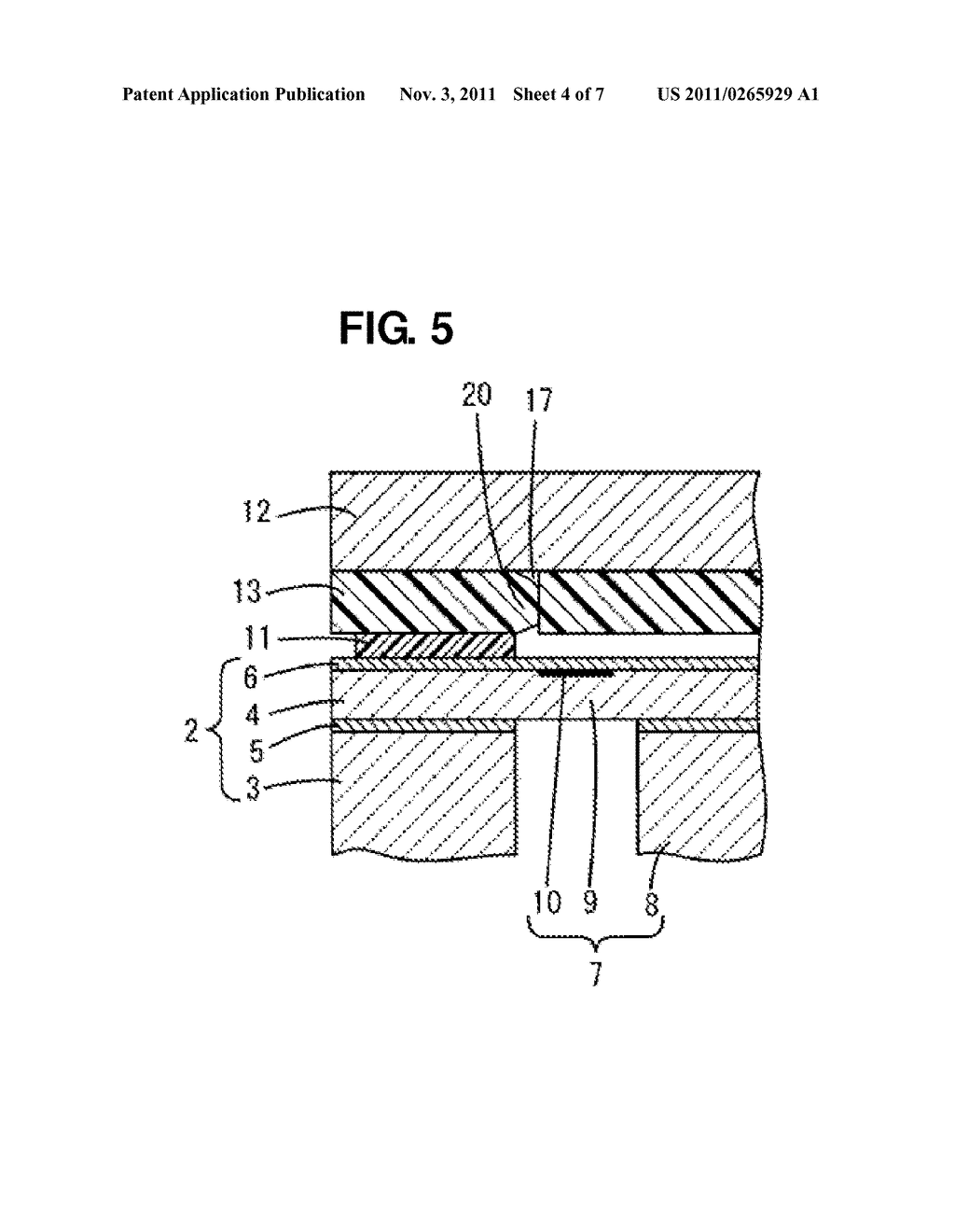 METHOD FOR MANUFACTURING ELECTRONIC COMPONENT - diagram, schematic, and image 05