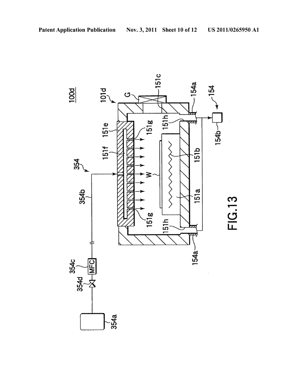 SEMICONDUCTOR DEVICE MANUFACTURING METHOD AND TARGET SUBSTRATE PROCESSING     SYSTEM - diagram, schematic, and image 11