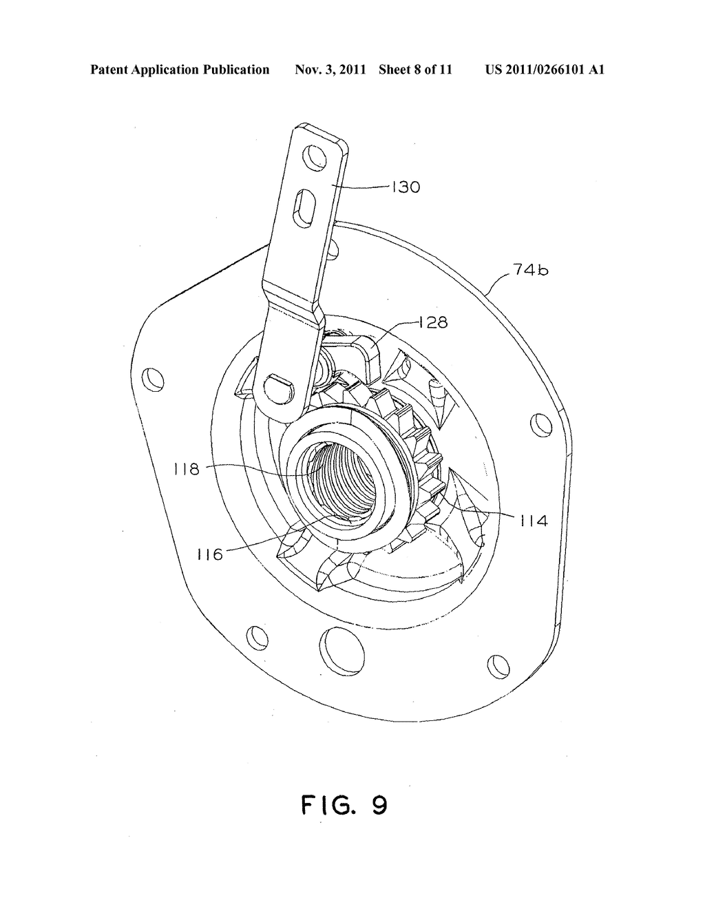 PARKING BRAKE ASSEMBLY FOR RAILWAY VEHICLE BRAKE SYSTEM - diagram, schematic, and image 09