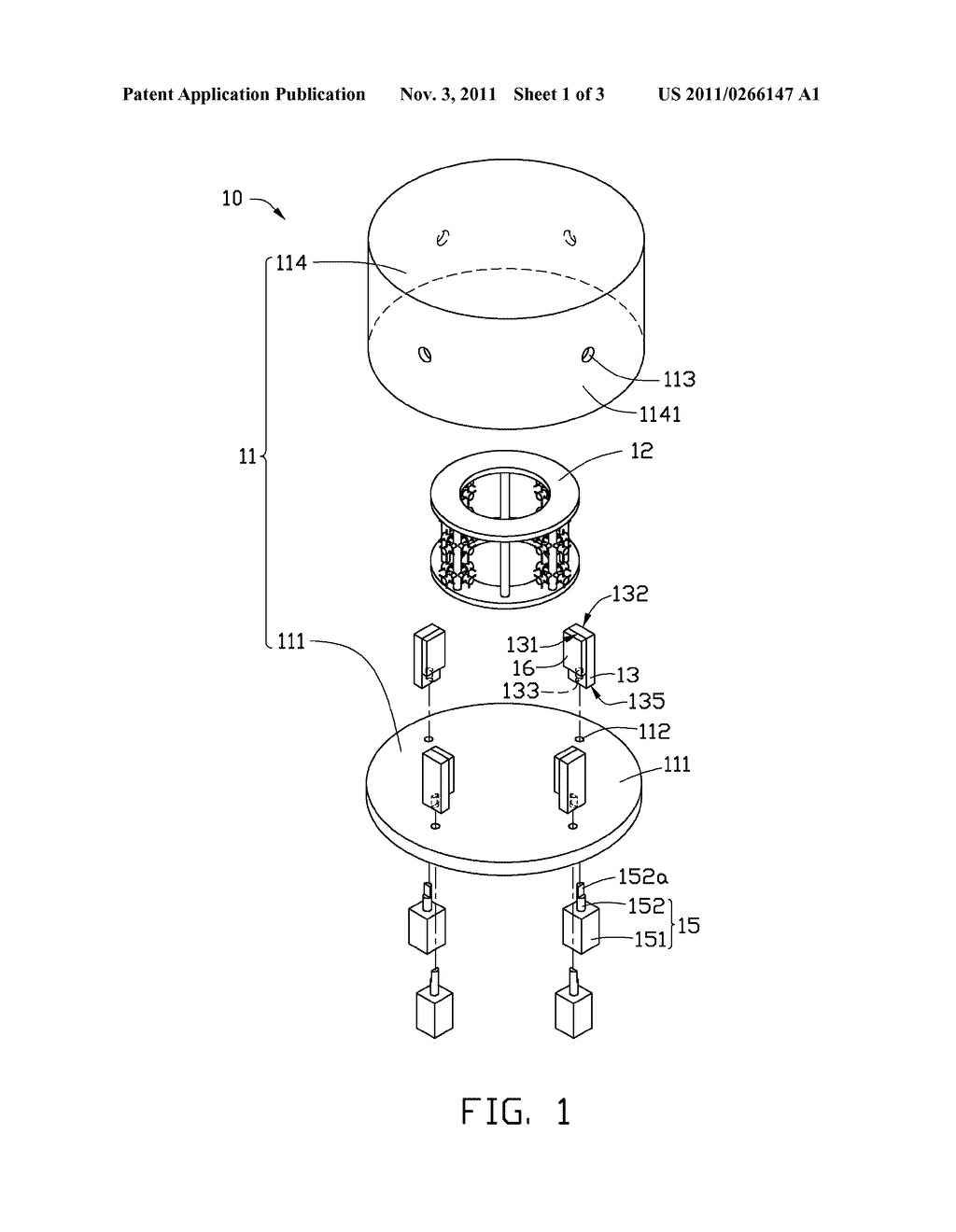 SPUTTERING DEVICE WITH ROTATABLE TARGETS - diagram, schematic, and image 02