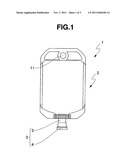 POURING PORT, METHOD FOR PRODUCING SAME AND CONTAINER FOR LIQUID PROVIDED     WITH THE POURING PORT diagram and image