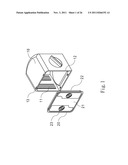 WAFER CONTAINER WITH OVAL LATCH diagram and image