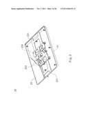 WAFER CONTAINER WITH OVAL LATCH diagram and image