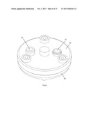 Shower head with water-powered vibrating function diagram and image