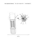 Shower head with water-powered vibrating function diagram and image