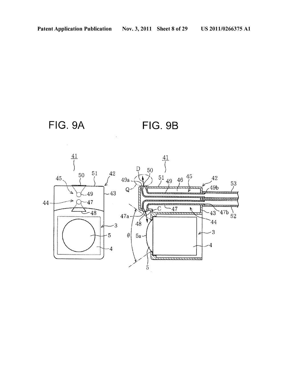 COVER OF VEHICLE OPTICAL SENSOR AND VEHICLE OPTICAL SENSOR DEVICE - diagram, schematic, and image 09