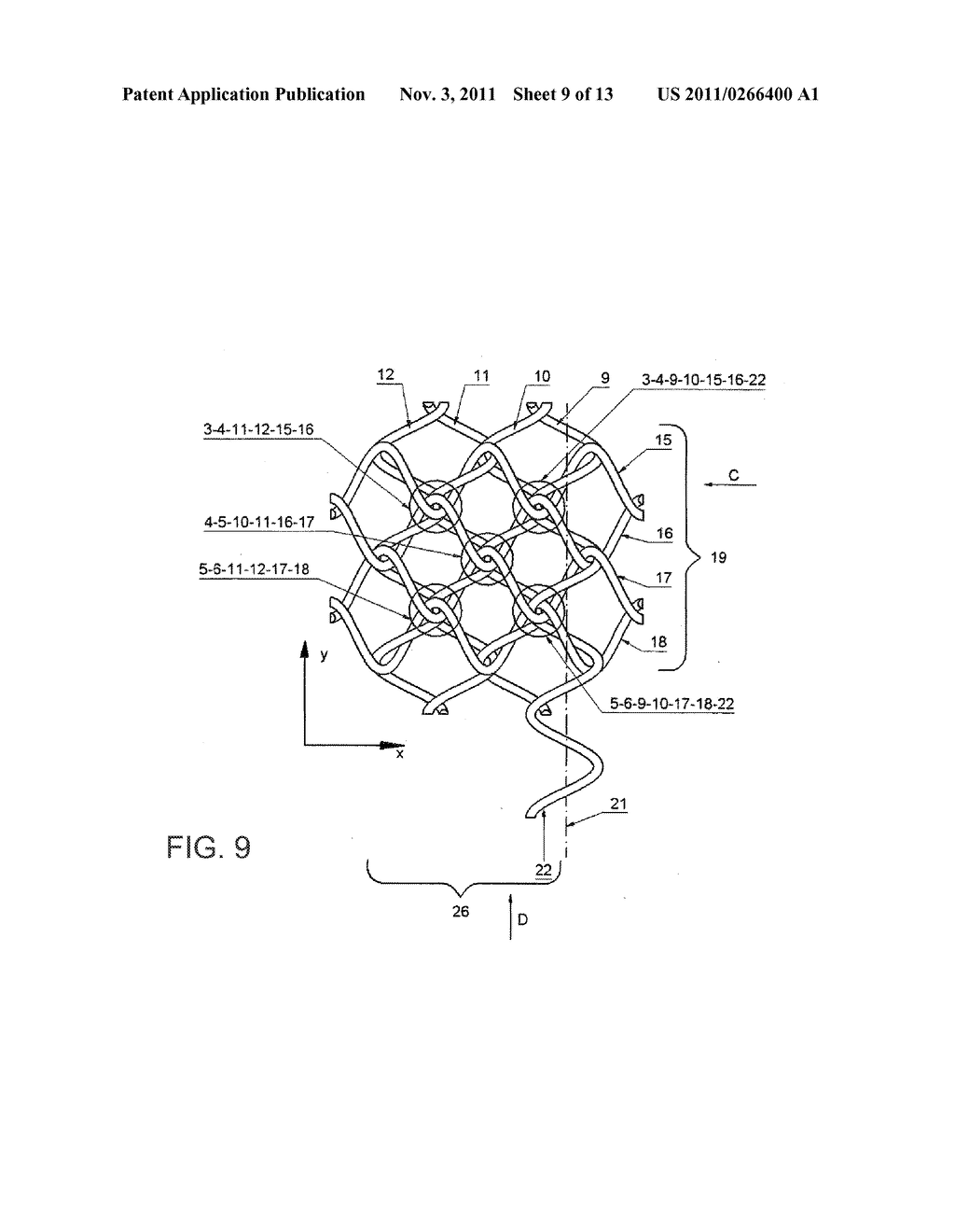 LIGHTWEIGHT THREE-DIMENSIONAL WIRE STRUCTURE AND METHOD FOR THE PRODUCTION     THEREOF - diagram, schematic, and image 10