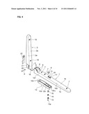 FOLDING-TYPE SHELF HOLDER diagram and image